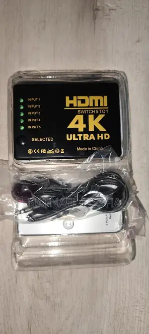 Hdmi Switch ከ5 Device ወደ 1 Tv