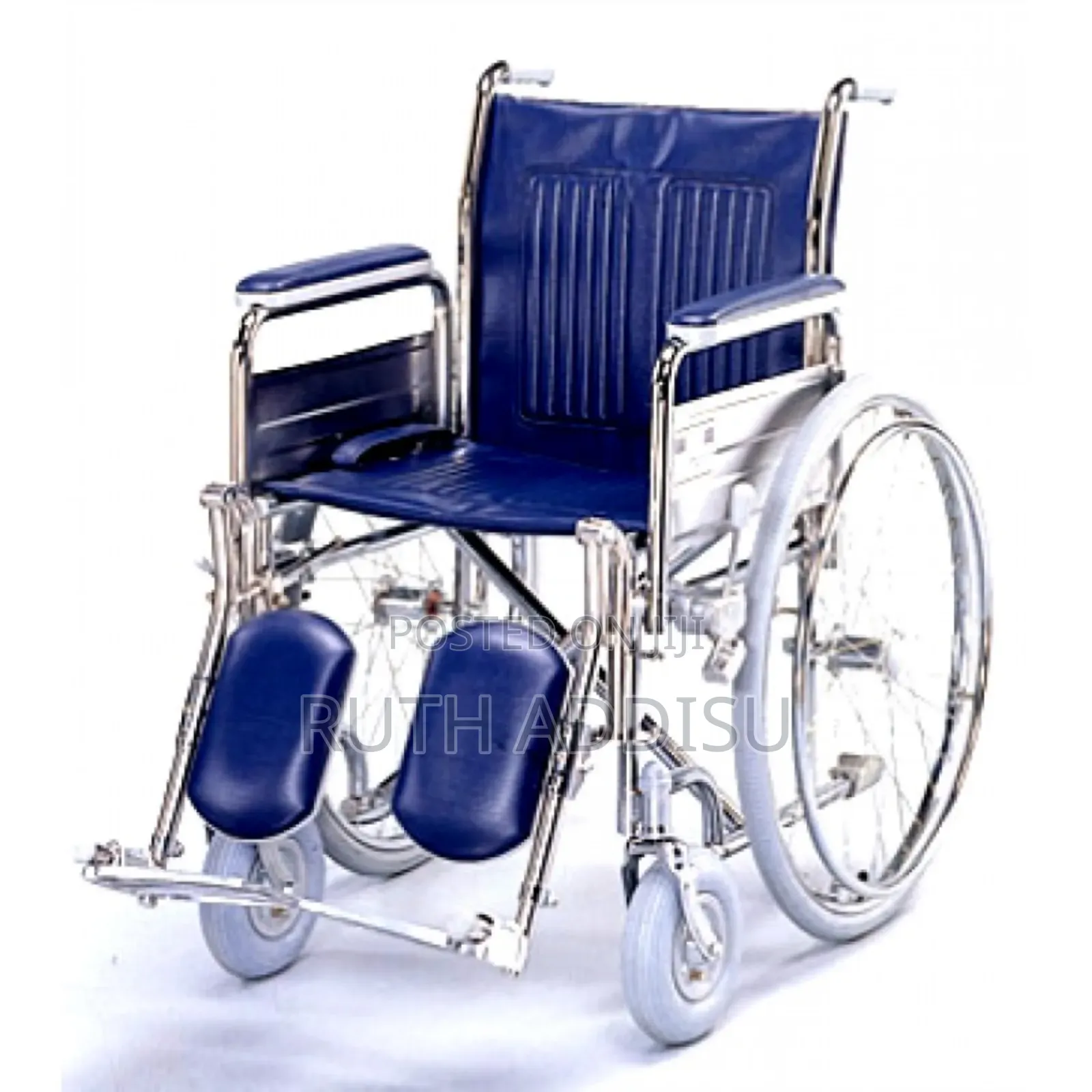 Ita-med 18-inch Adult Wheelchair With Fixed Rotation Wheelchair