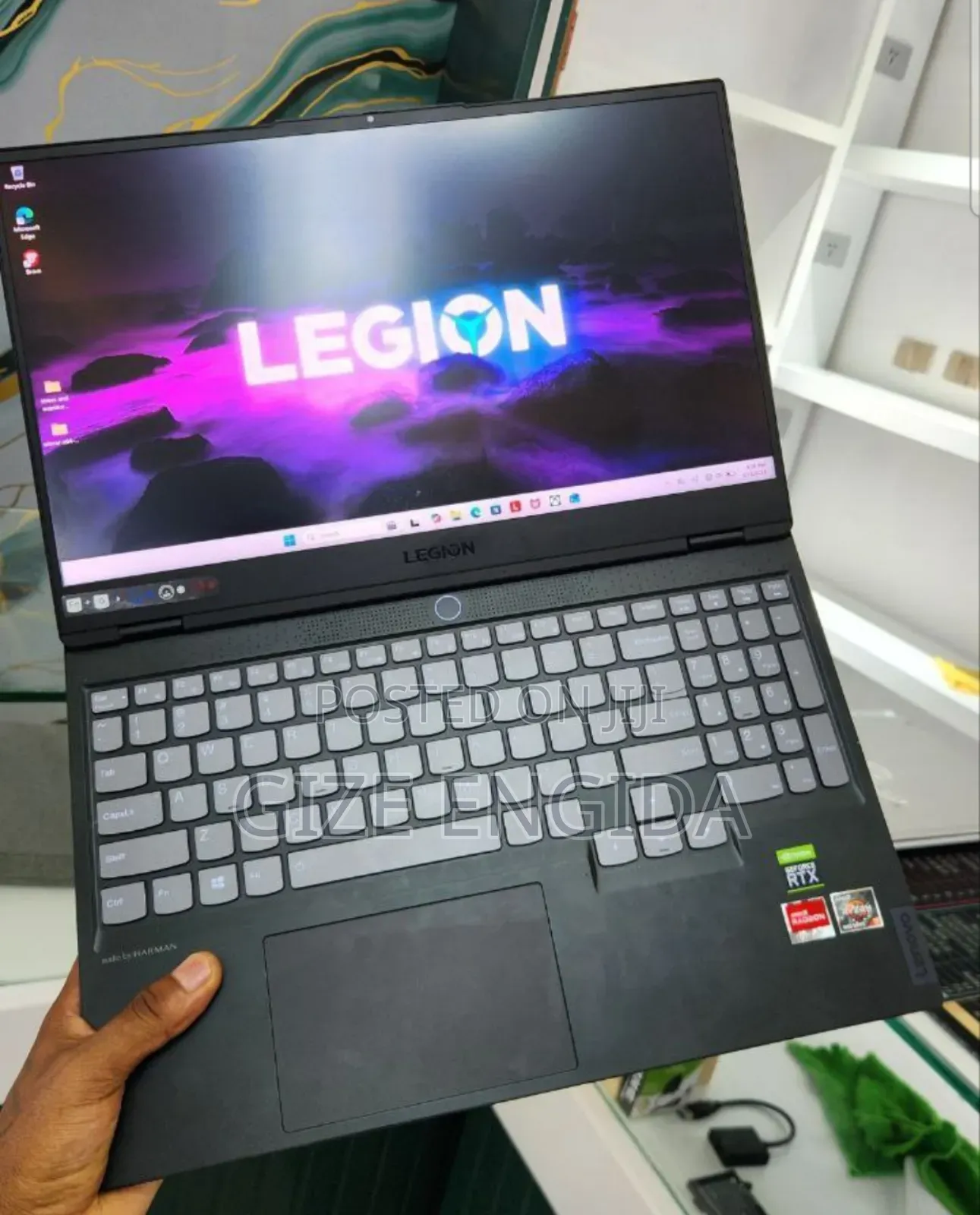 New Laptop Lenovo Legion 5i 16GB AMD Ryzen 9 SSD 512GB