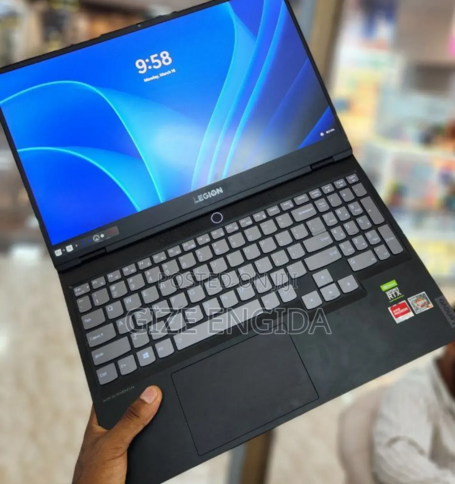 New Laptop Lenovo Legion 5i 16GB AMD Ryzen 9 SSD 512GB