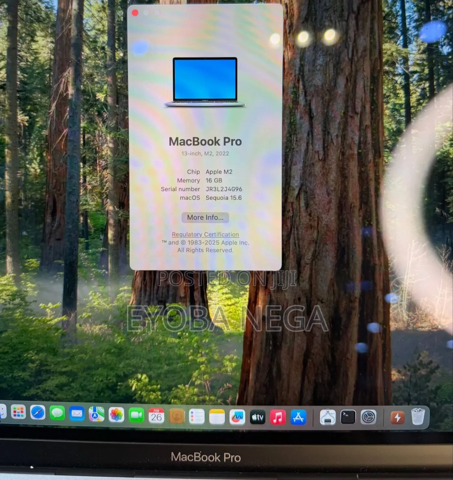 Laptop Apple MacBook Pro 2022 M2 16GB Apple M2 SSD 256GB