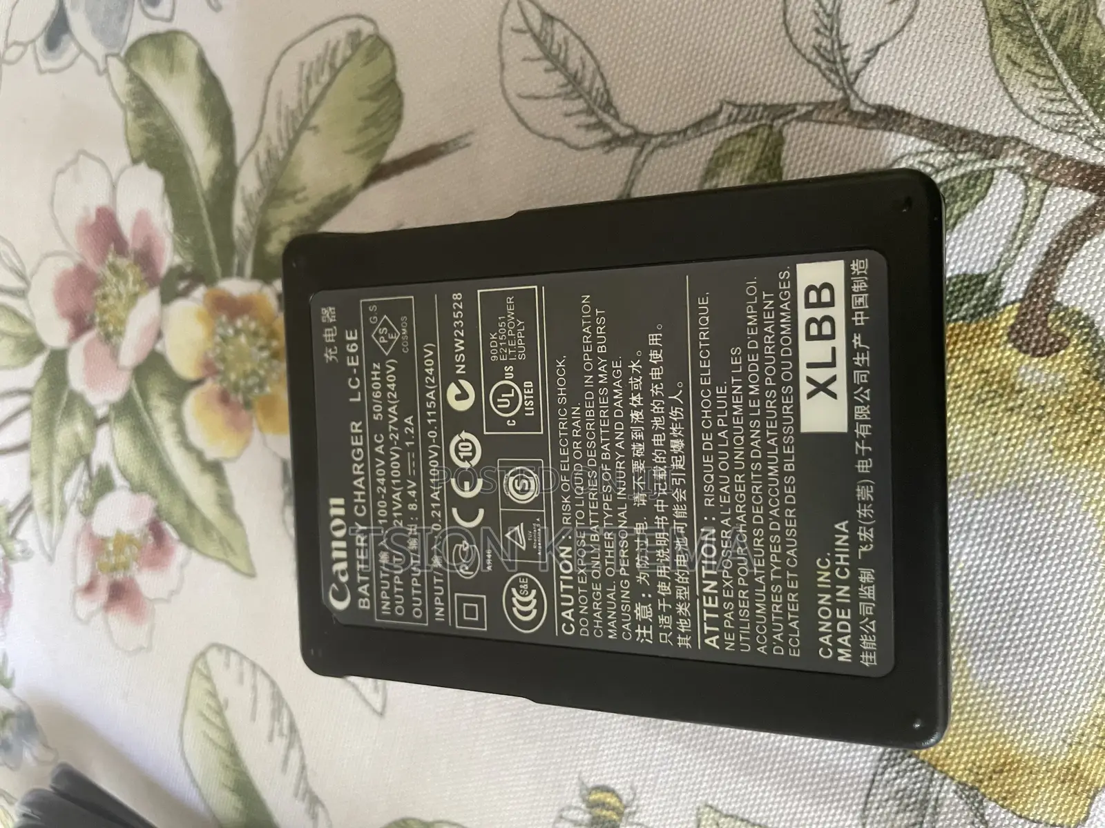 Canon Lc-e6e Battery Charger