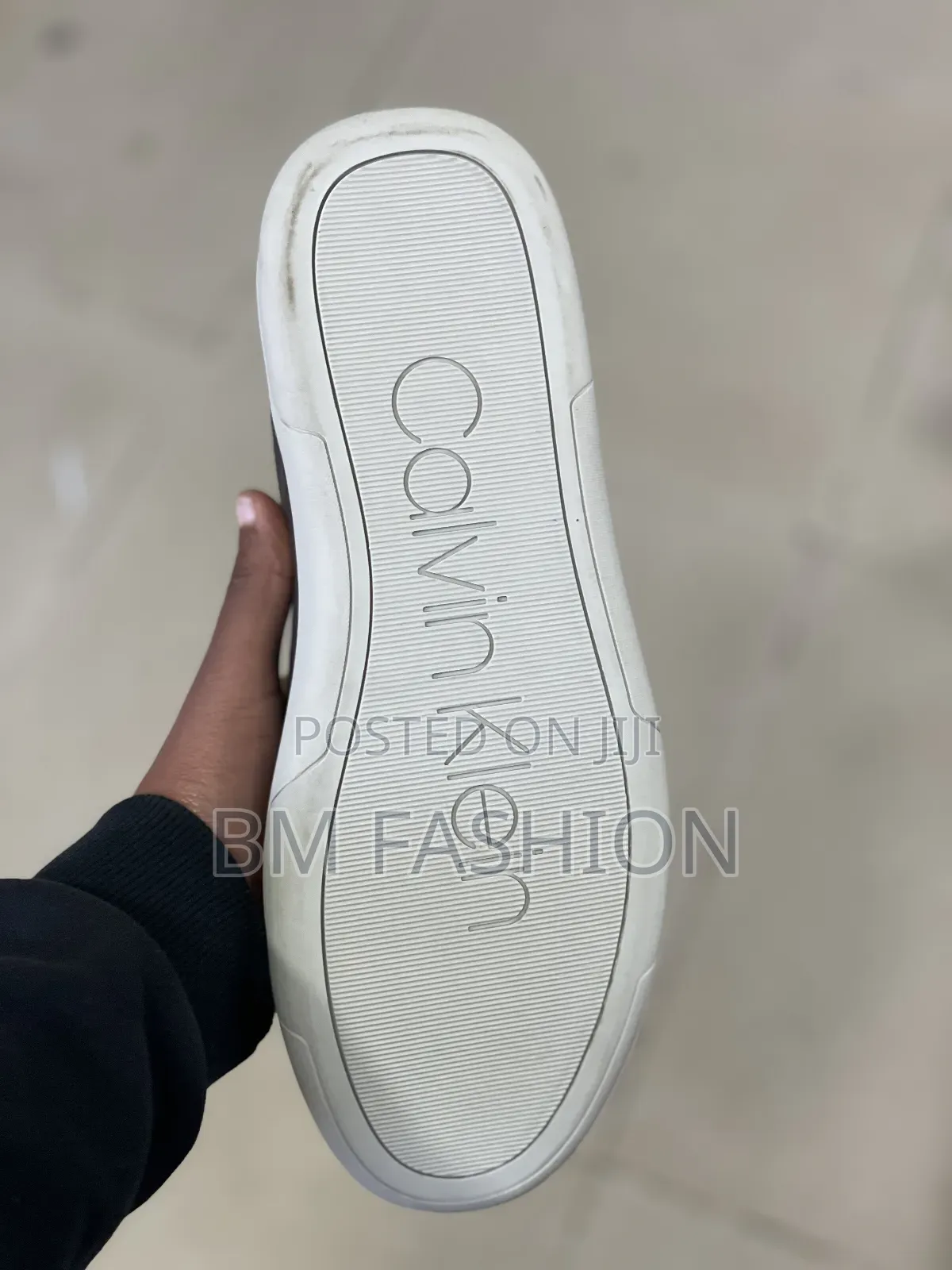 Calvin Klein Charcoal Low-Tops: Smart Casual Shoes