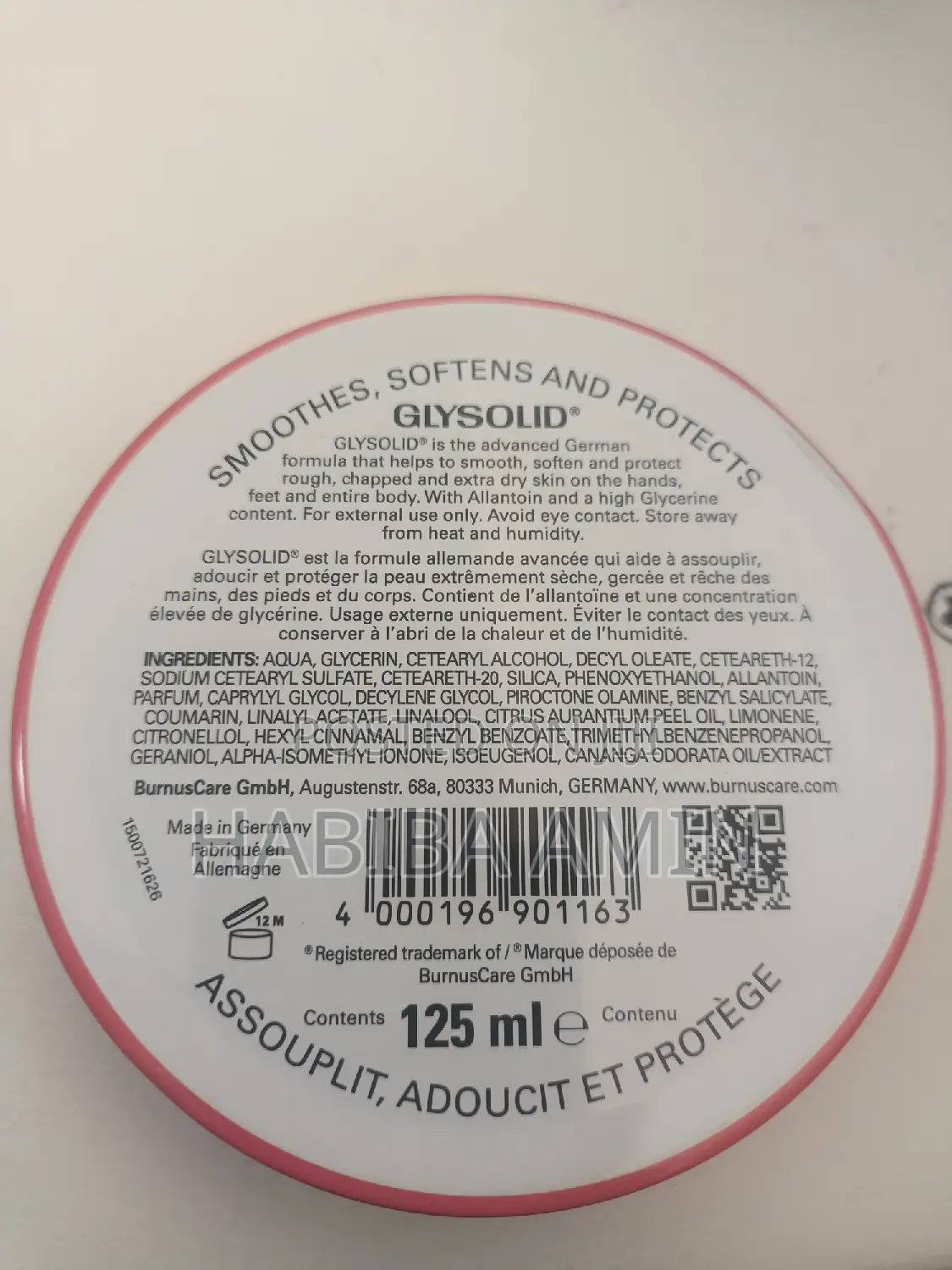 Glysolid Glycerin Cream