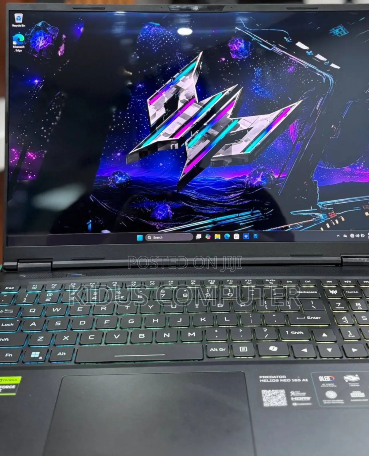 New Laptop Acer Predator Helios Neo 16 32GB Intel Core Ultra 9 SSD 1T