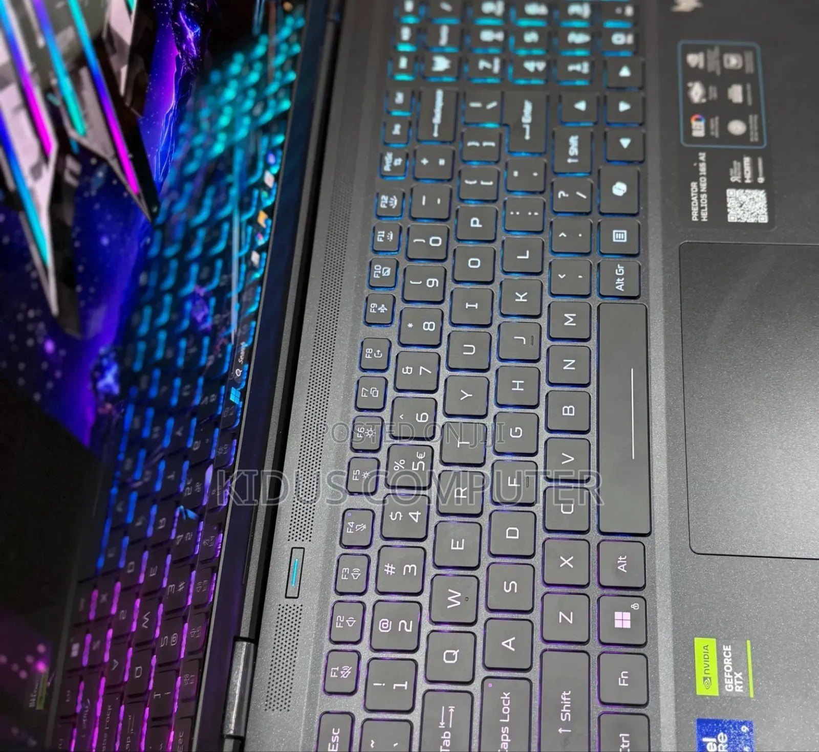 New Laptop Acer Predator Helios Neo 16 32GB Intel Core Ultra 9 SSD 1T