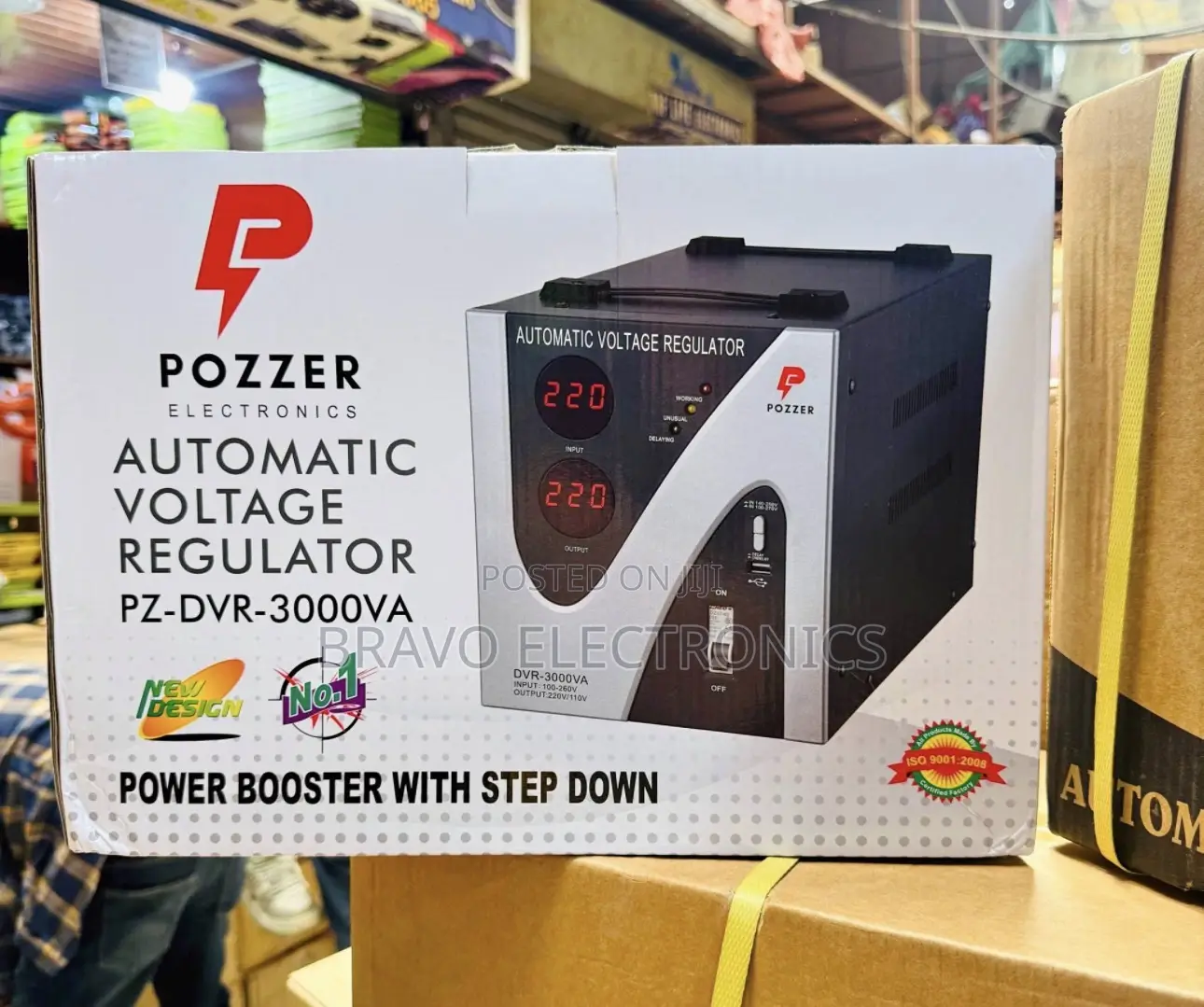 Pozzer Digital Stabilizer 3000w