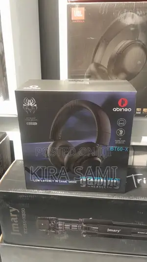 Abingo Bt60-X Wireless Bluetooth Gaming Headset With Low Latency Mode