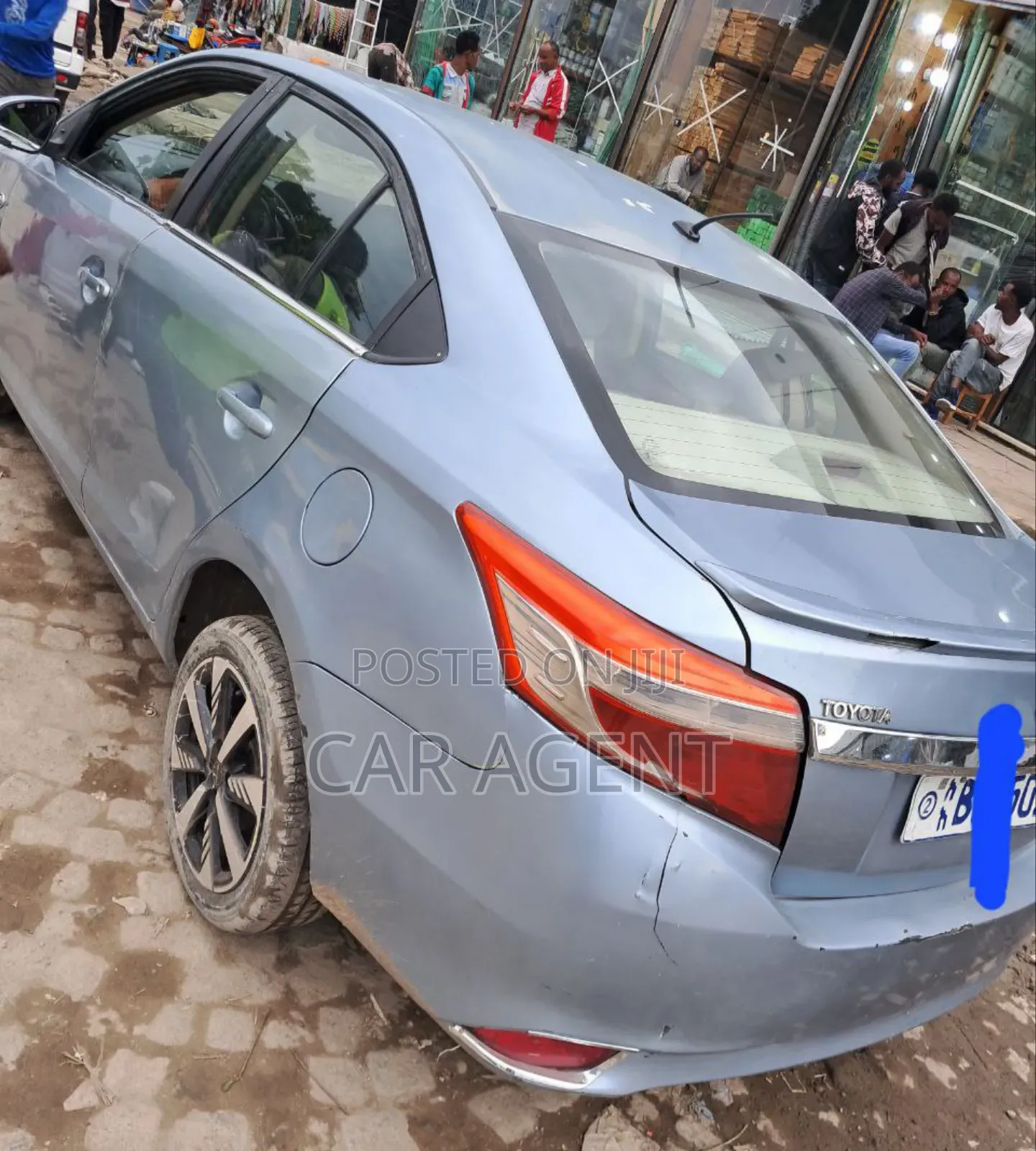 Toyota Yaris 2014 Blue