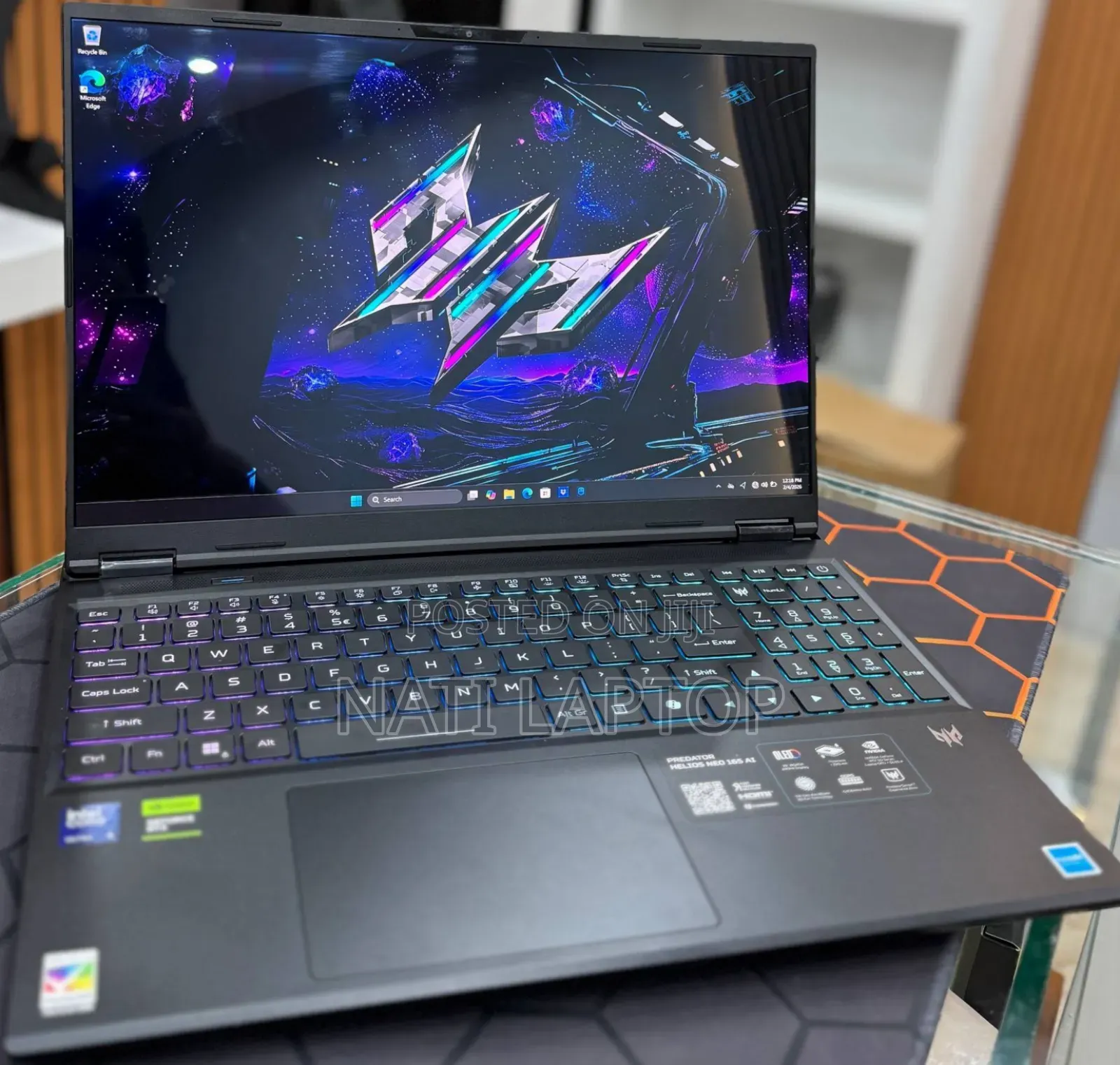 New Laptop Acer Predator Helios Neo 16 32GB Intel Core Ultra 9 SSD 1T