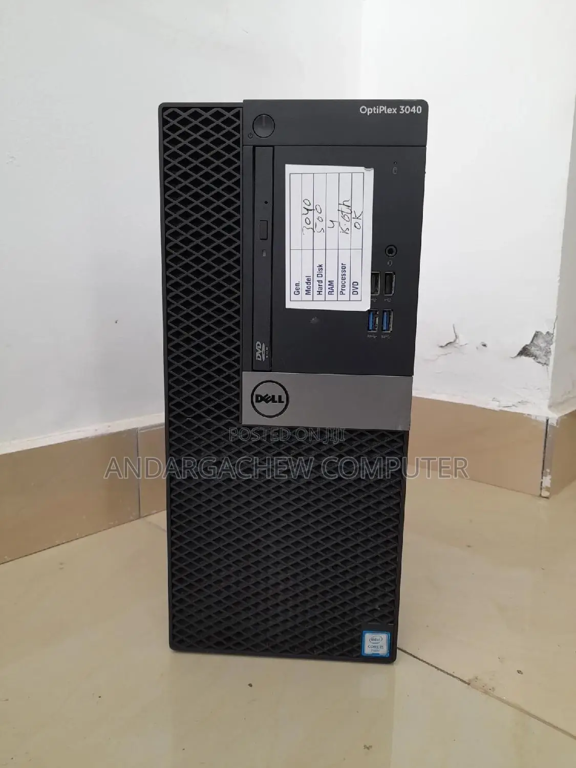 Desktop Computer Dell Wyse 3040 8GB Intel Core i5 HDD 1T
