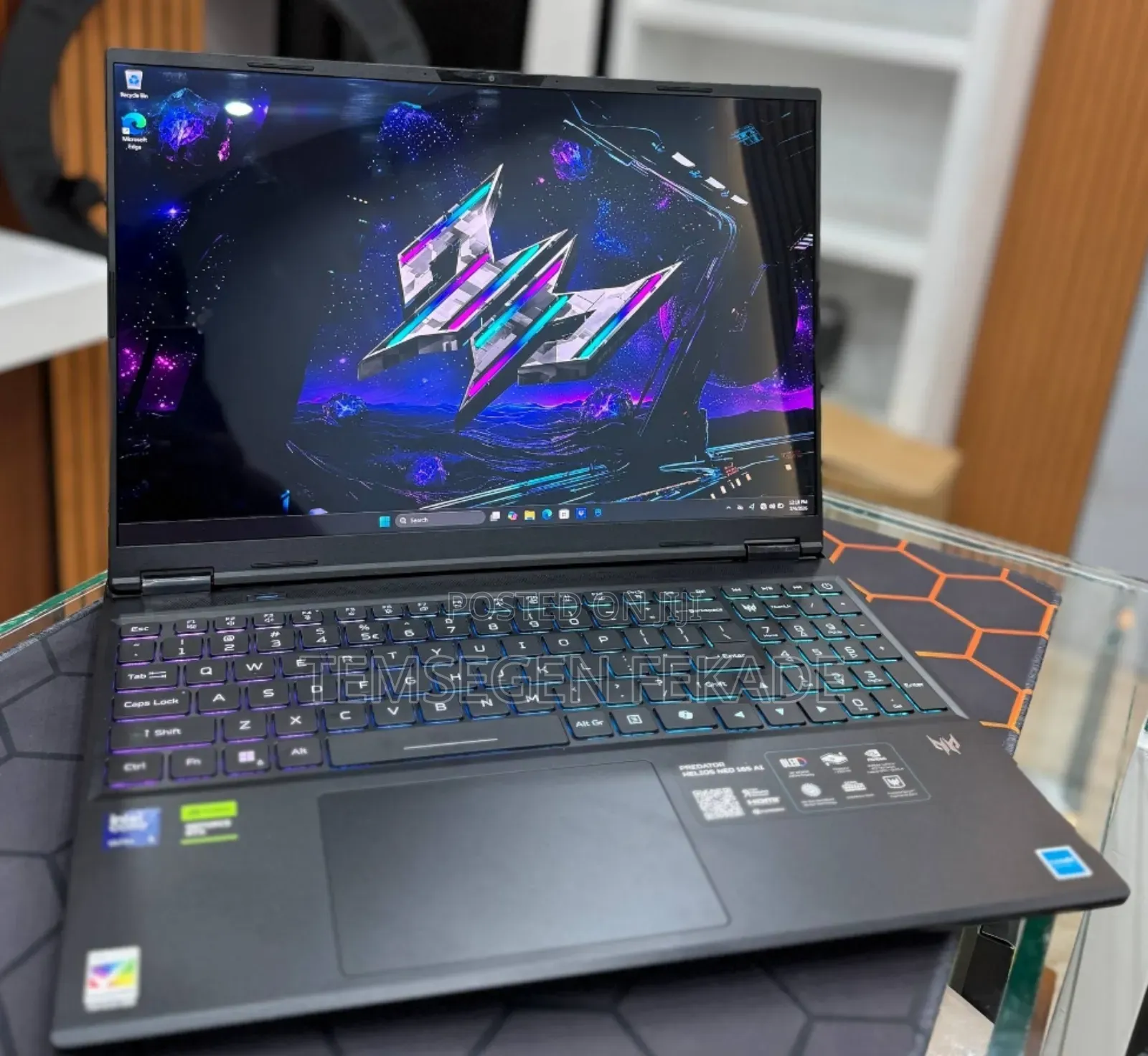 New Laptop Acer Predator Helios Neo 16 32GB Intel Core Ultra 9 SSD 1T