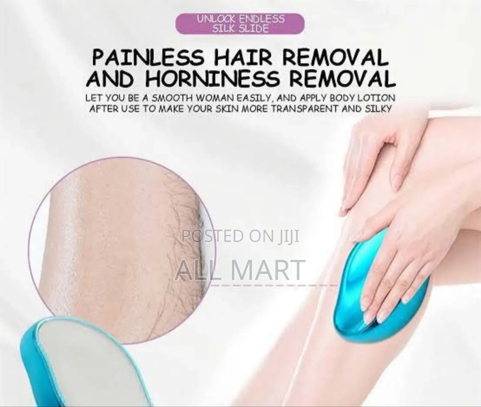 Painless Hair Removal Exfoliation