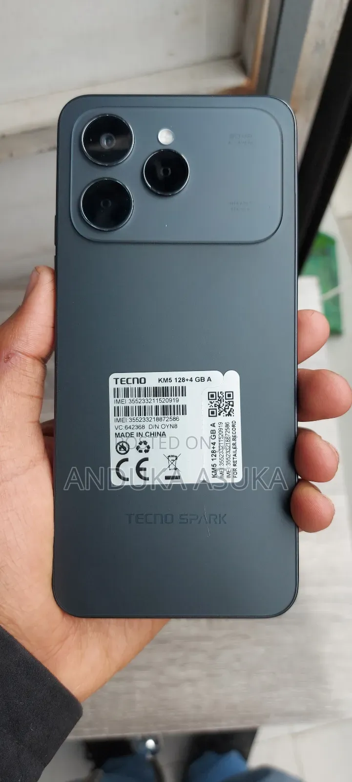 New Tecno Spark 40 128 GB Black