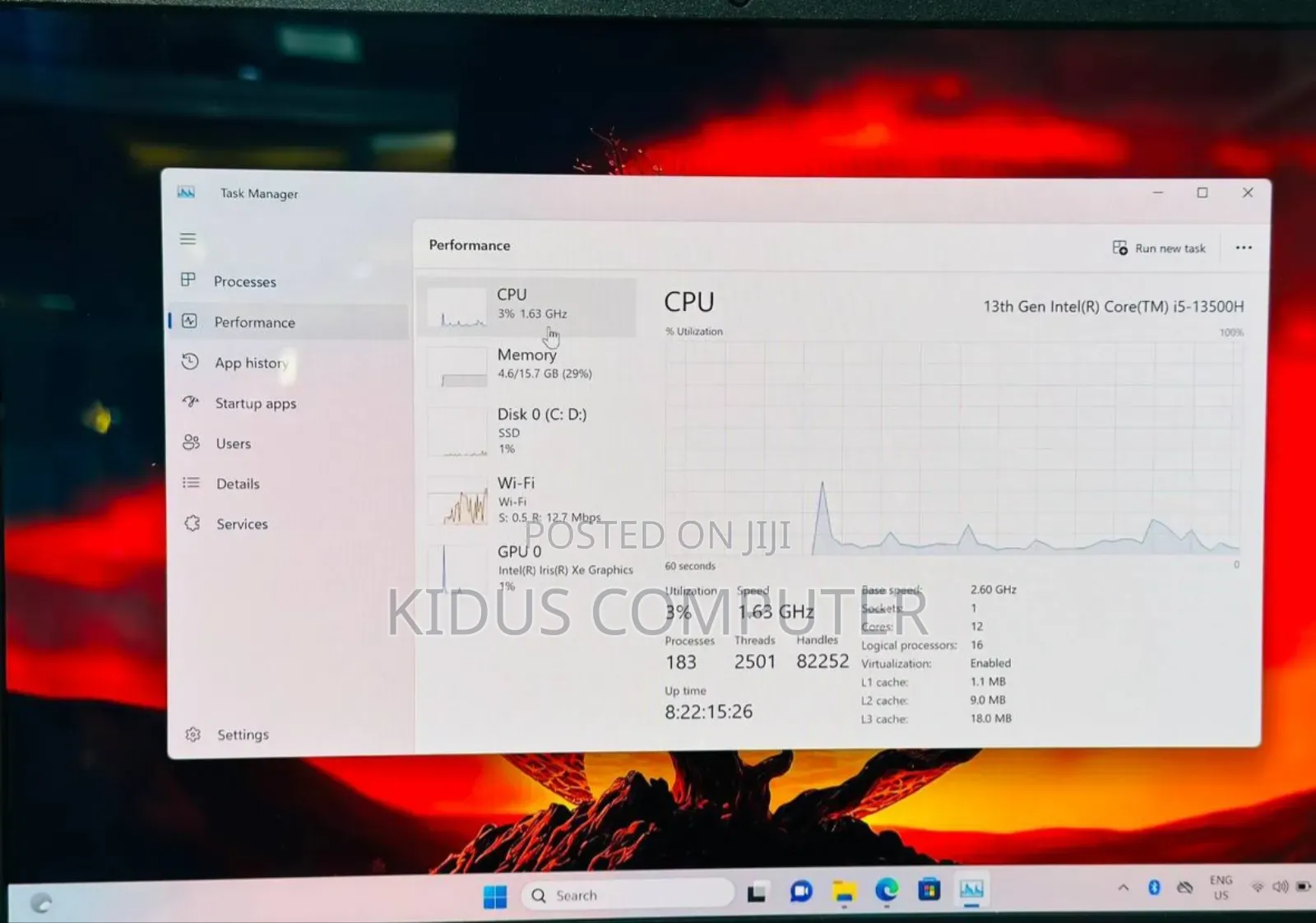 New Laptop HP Pavilion 15 16GB Intel Core i5 SSD 1T