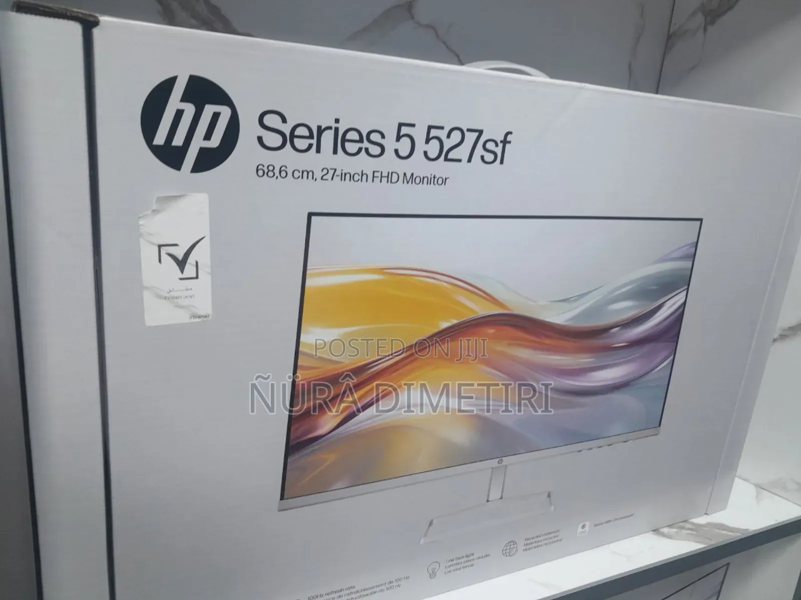 Hp New 27inch Frameless Monitor Cartoon Packed