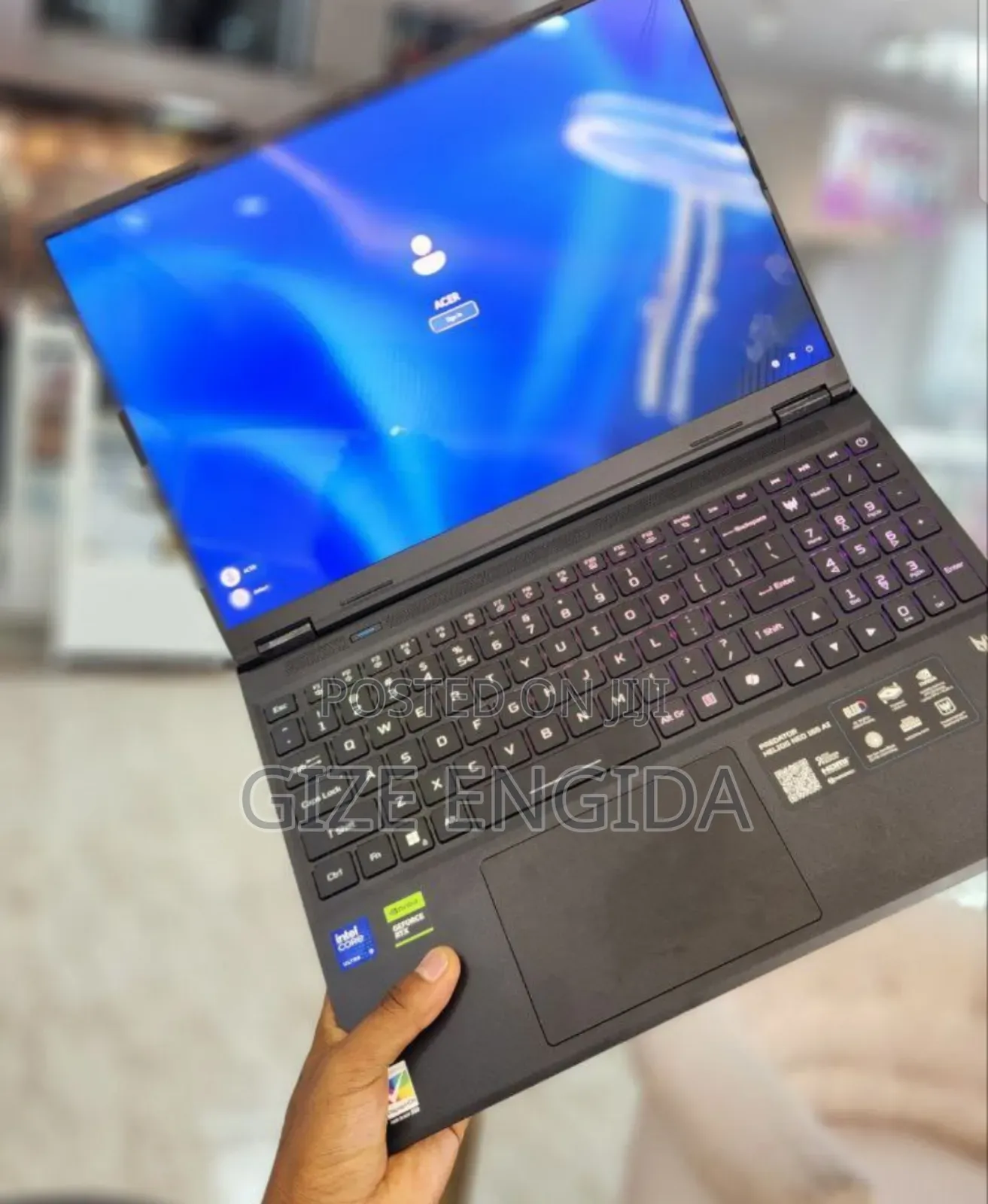 New Laptop Acer Predator Helios Neo 16 32GB Nvidia SSD 1T