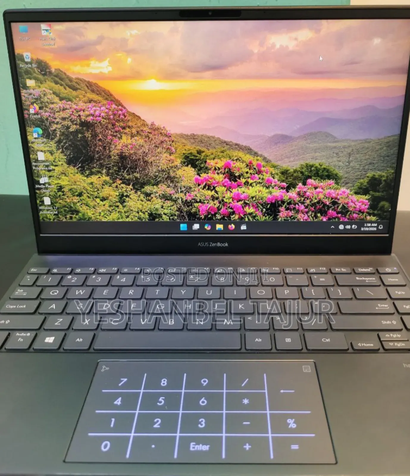 New Laptop Asus ZenBook UX32A 16GB AMD Ryzen 7 SSD 512GB