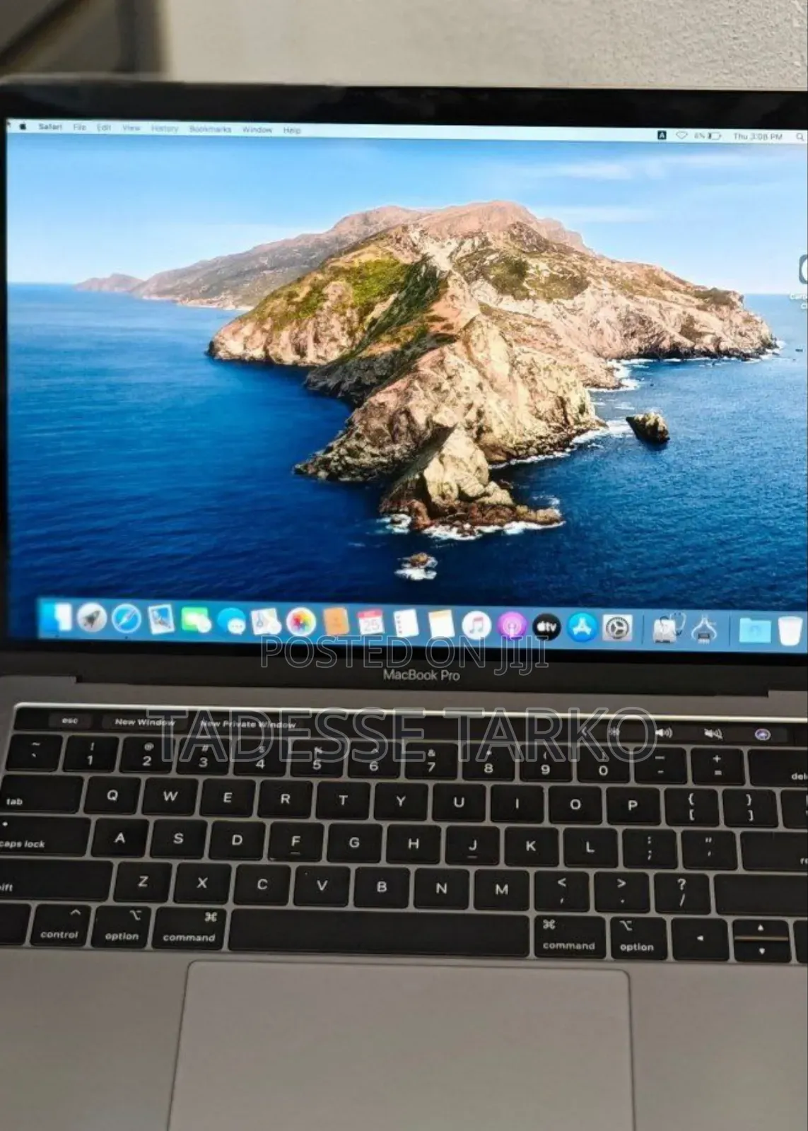 New Laptop Apple MacBook Pro 2019 16GB Intel Core i7 SSD 256GB