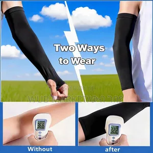 Cooling Arm Sleeves – Sun Protection Anti-slip Arm Covers
