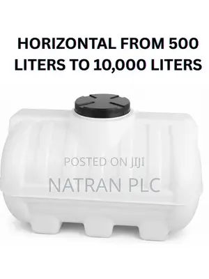 ሮቶ ታንከር Vertical/Horizontal Water Tanker - የውሃ ታንከር (Rotto) Plastic