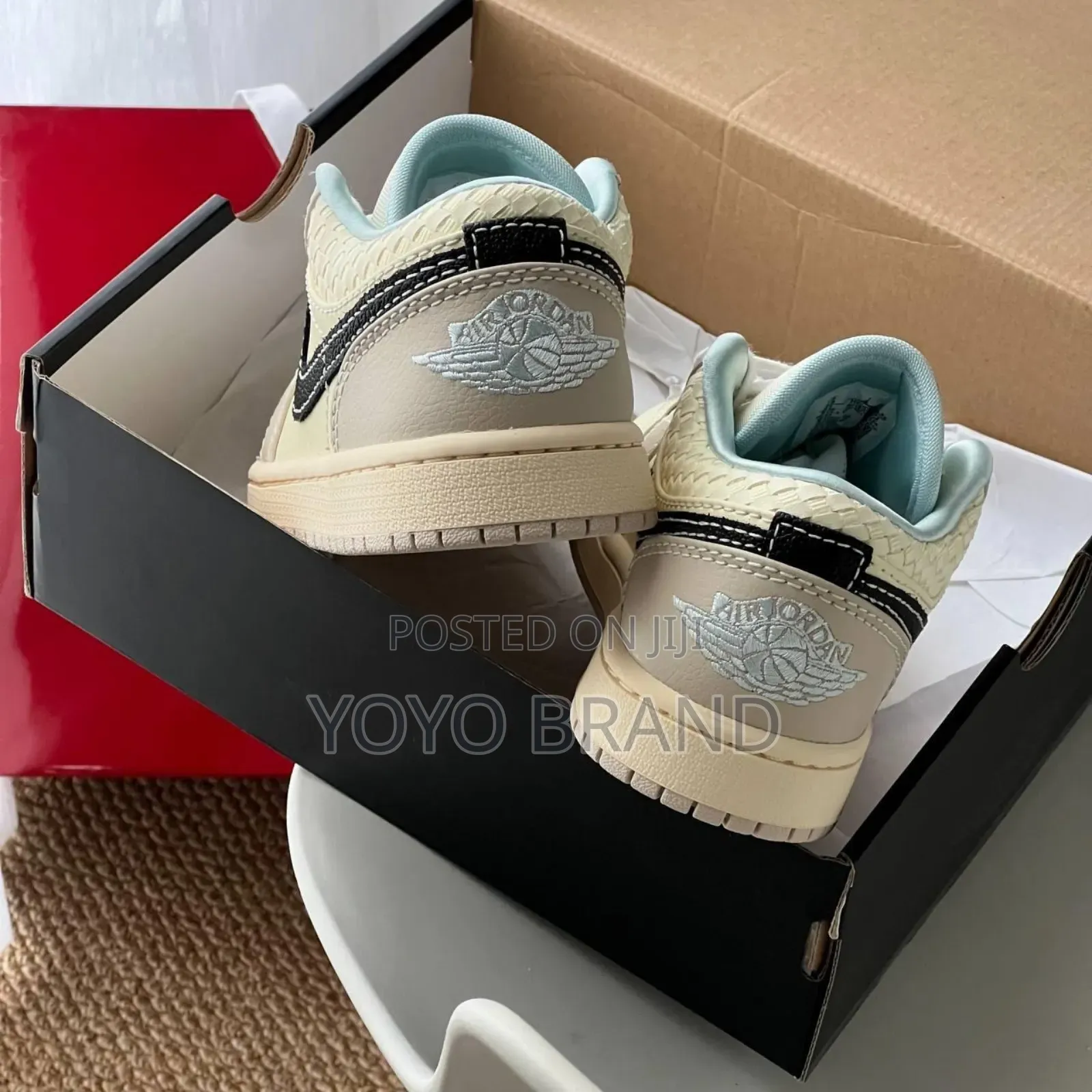 Air Jordan 1low Se Sanddrift /Glacier Blue Fashion Shoes
