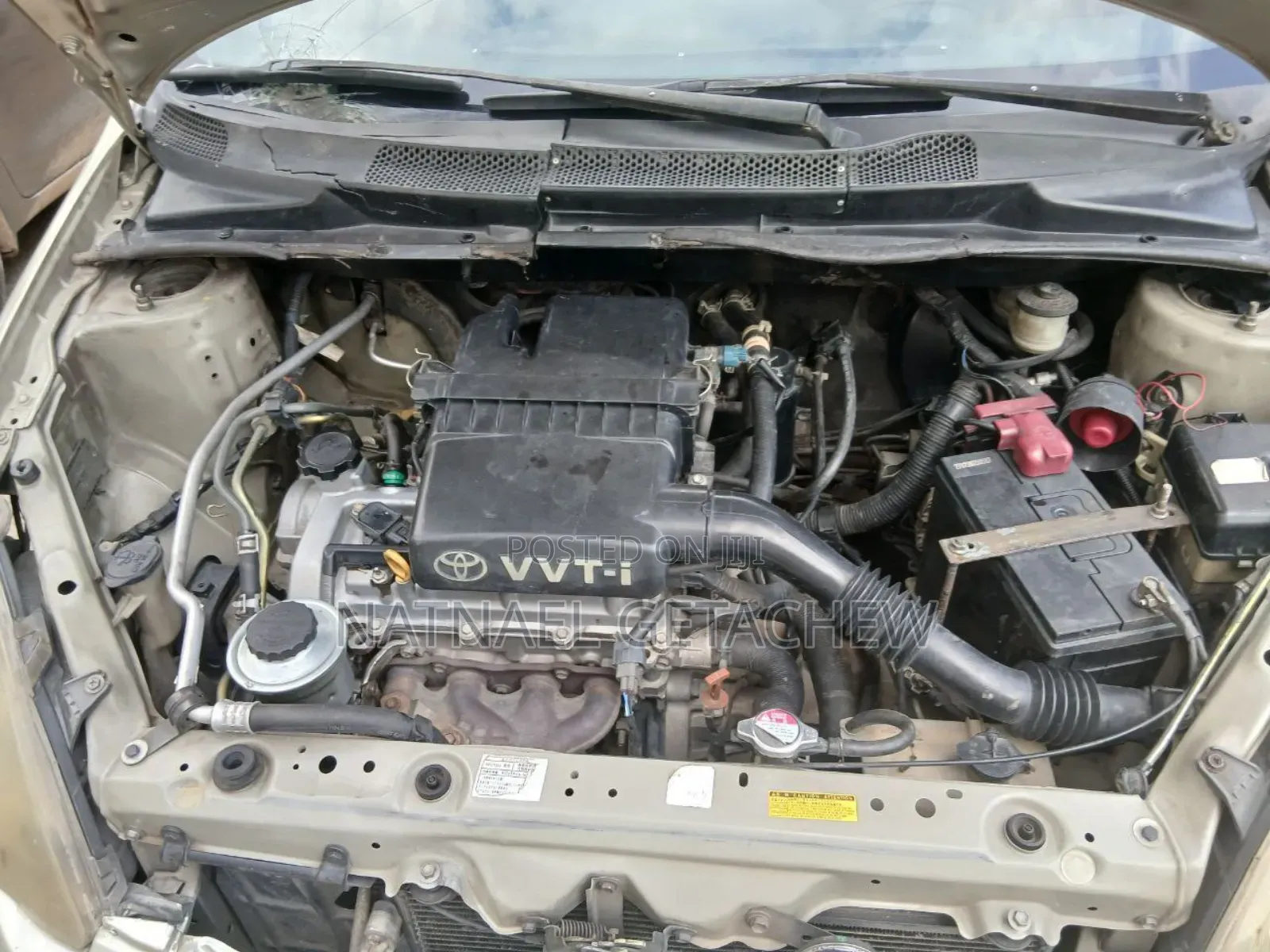 Toyota Vitz 2002 Gray