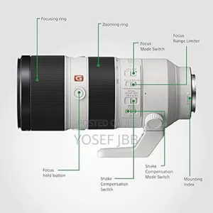 Sony Fe 70-200 Gmaster Zebra Lens