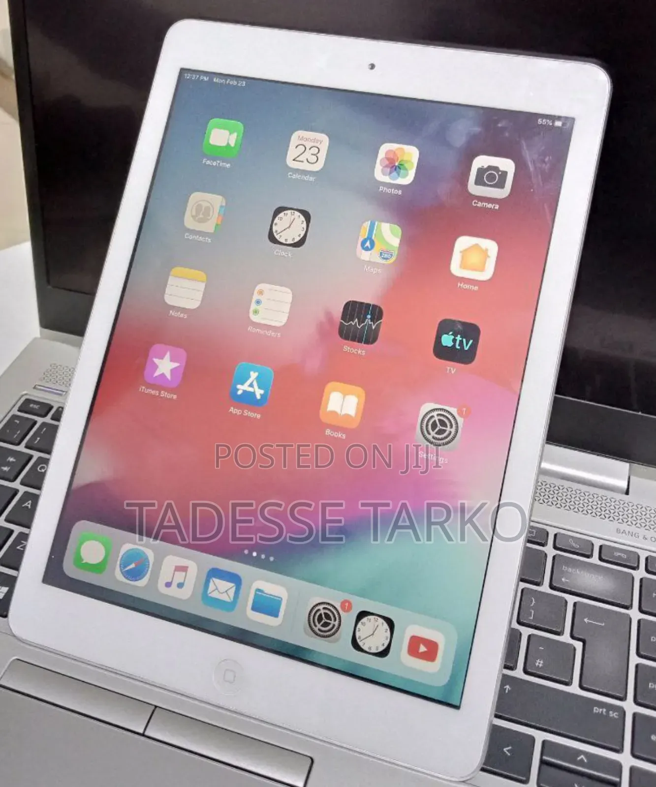 New Apple iPad Air 64 GB Silver