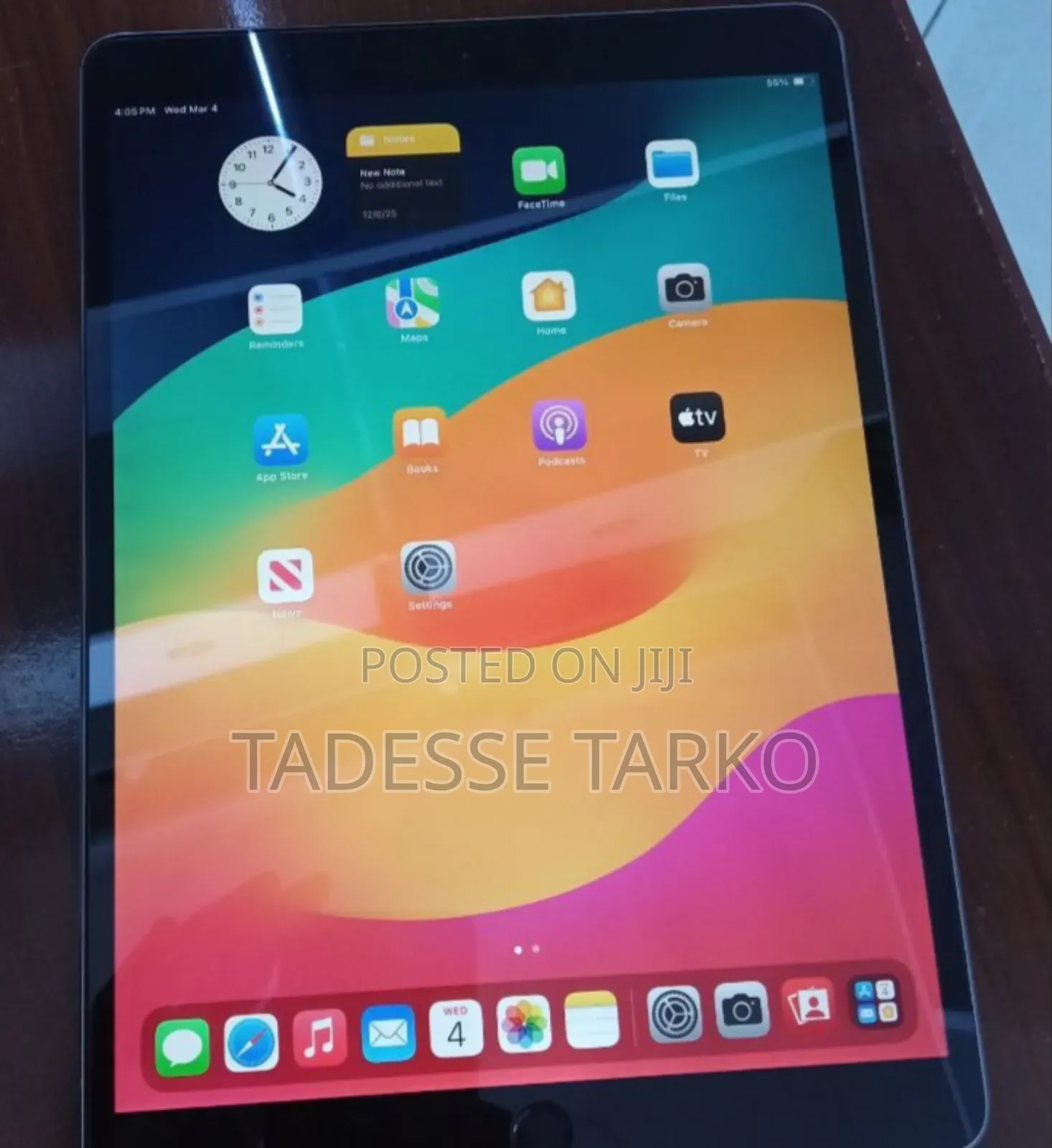 New Apple iPad Pro 256 GB Silver
