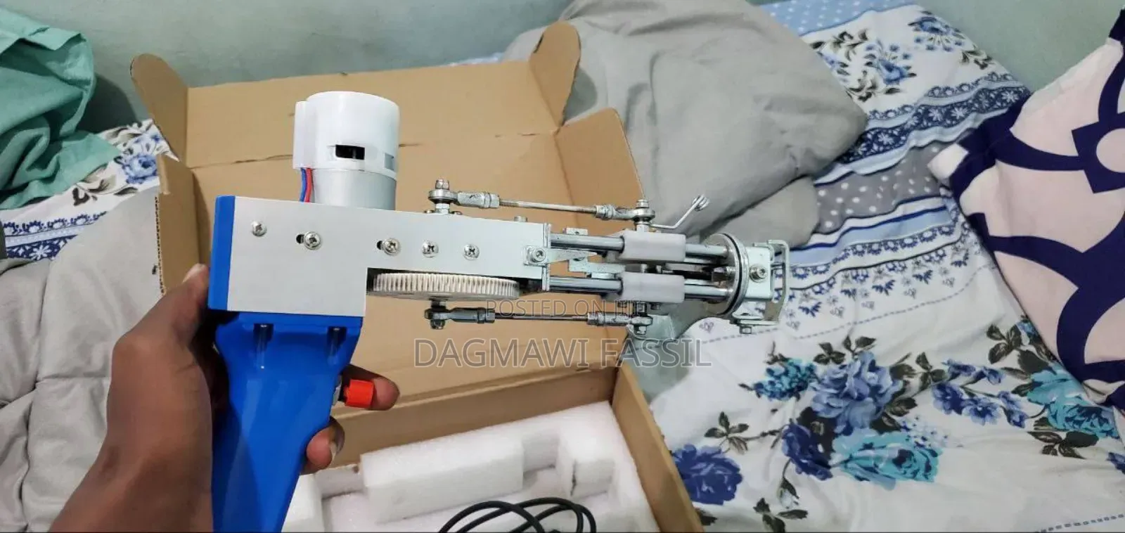 Electrical Carpet Tufting Gun