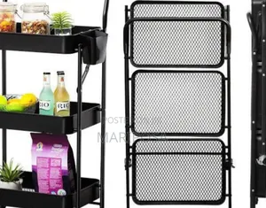 3-tier Rolling Cart Organizer