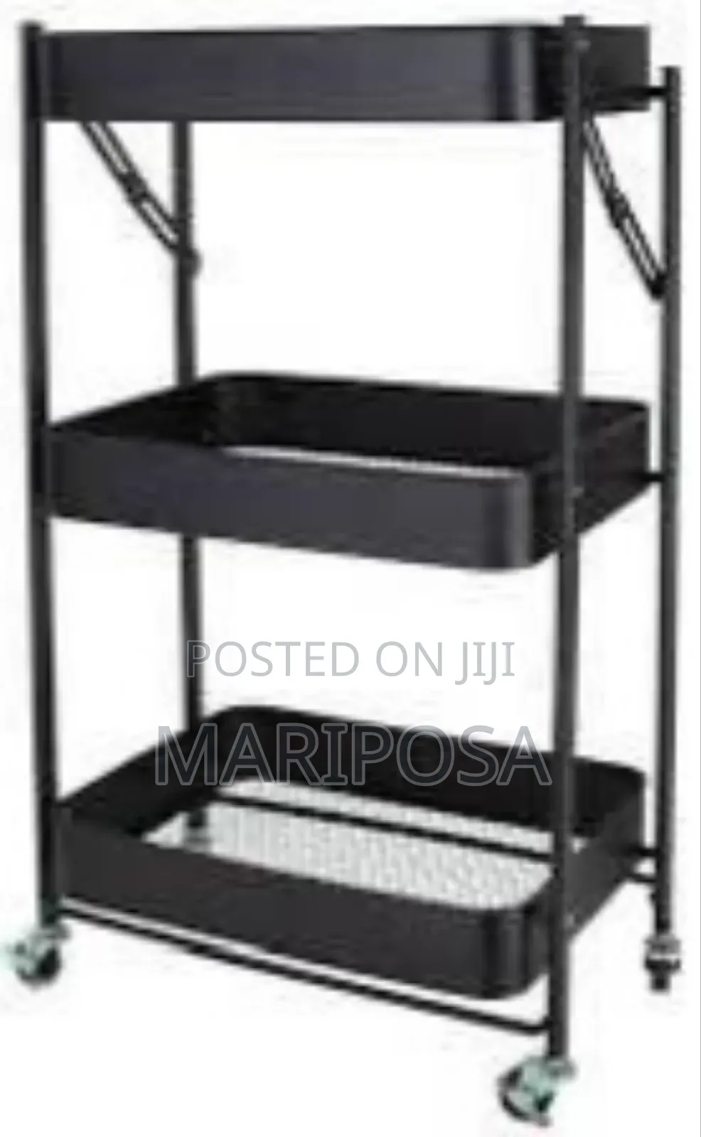 3-tier Rolling Cart Organizer