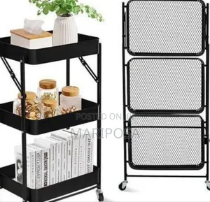 3-tier Rolling Cart Organizer