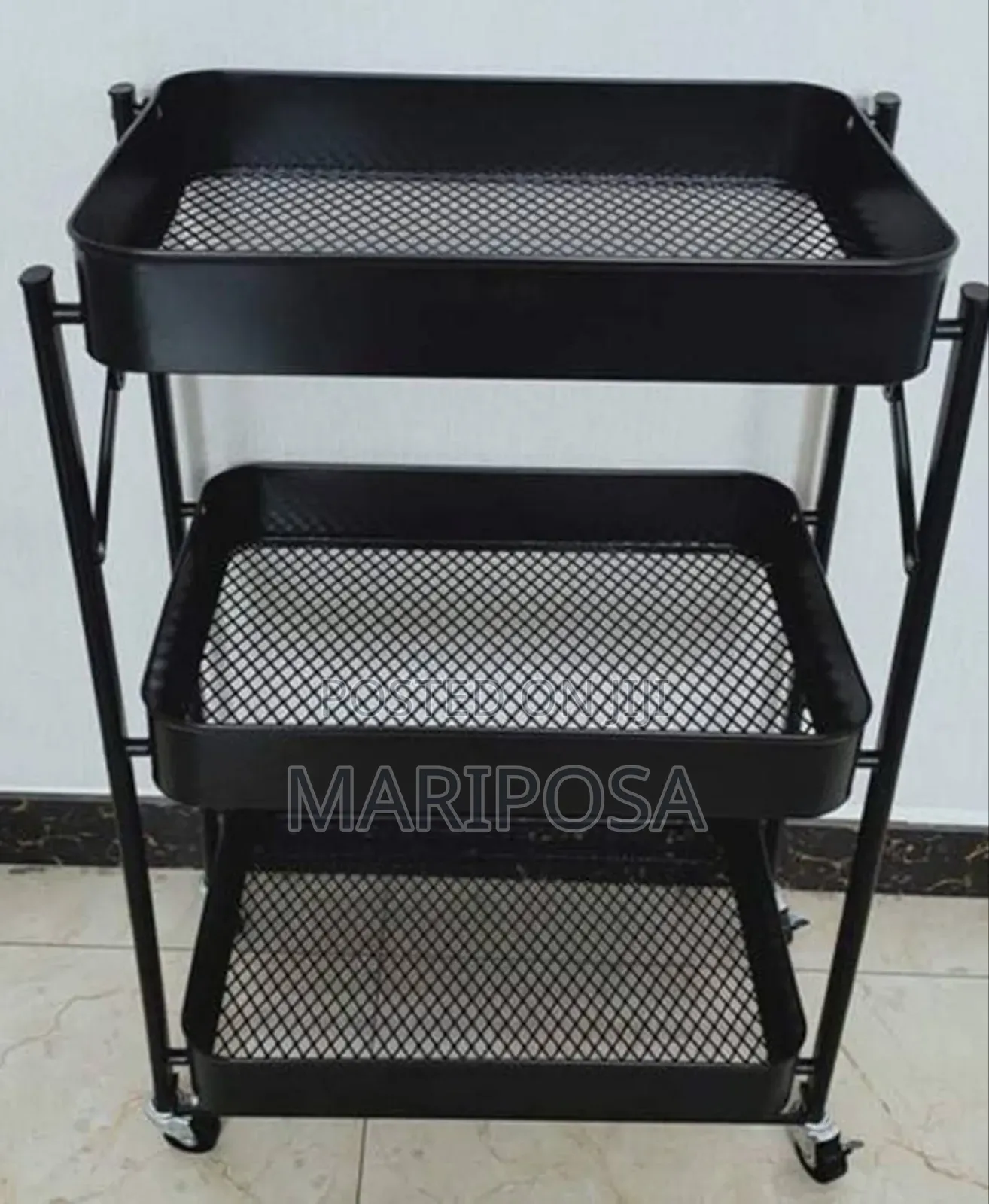 3-tier Rolling Cart Organizer