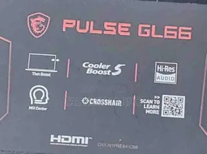 New Laptop MSI Pulse GL66 16GB Intel Core i7 SSD 512GB