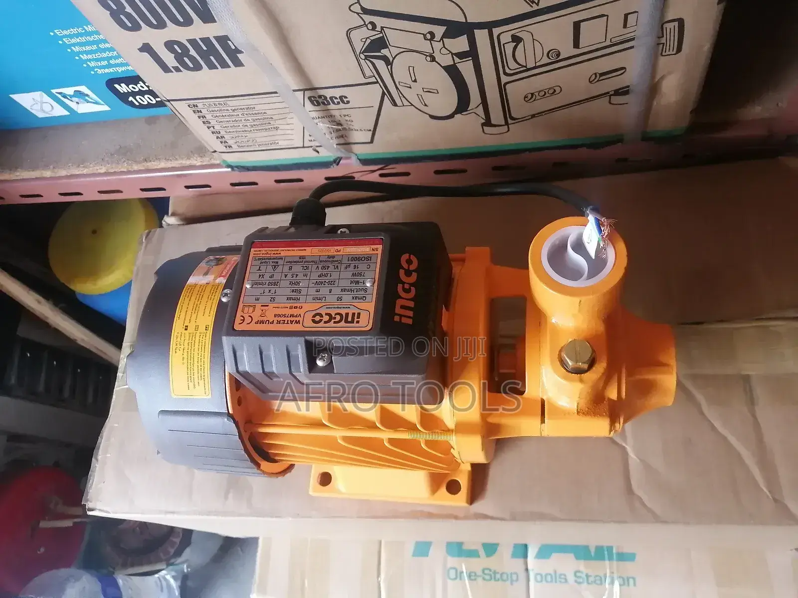 Ingco 1hp Surface Pump