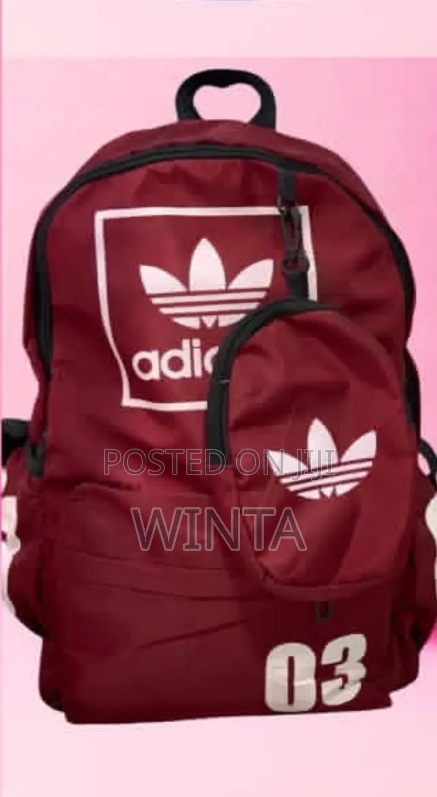 Adidas Bagpacks,School Bag With 2pc