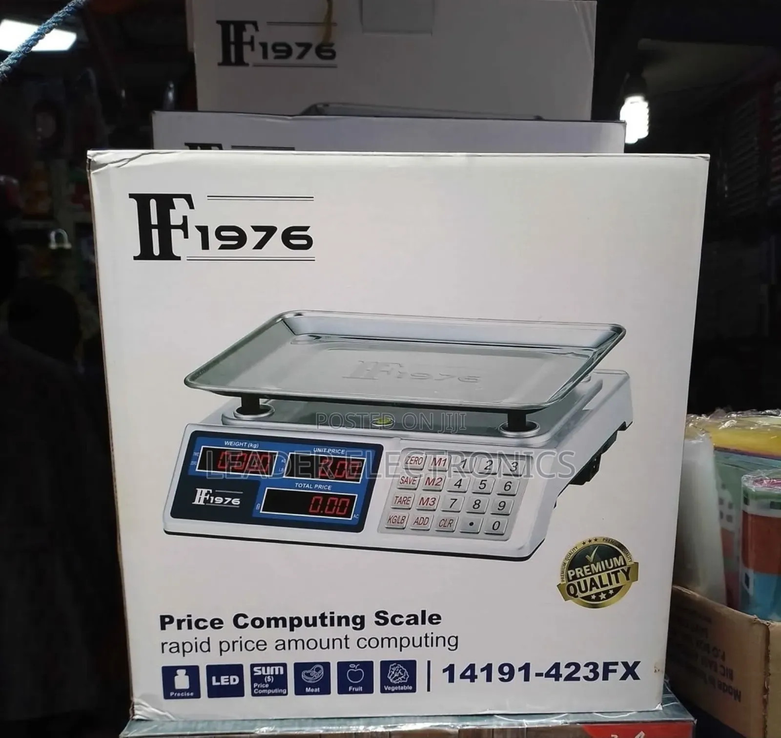 F1976 Price Computing Scale – Digital Shop Weighing Machine