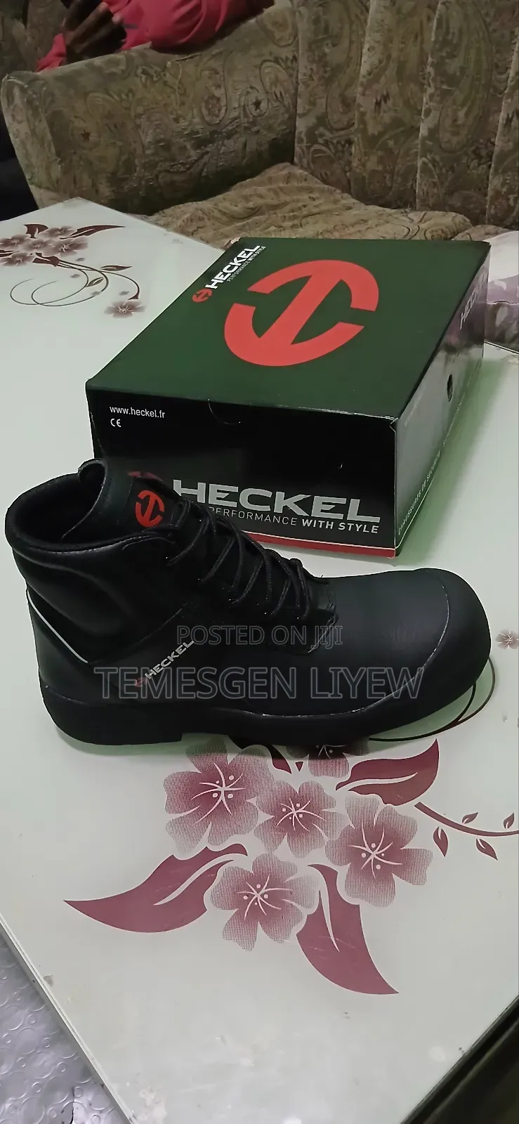 Heckel አዲስ Saftey ጫማ