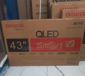 Aiwa 43-Inch Qled Smart Tv. Technology:Qled Screen With Uhd