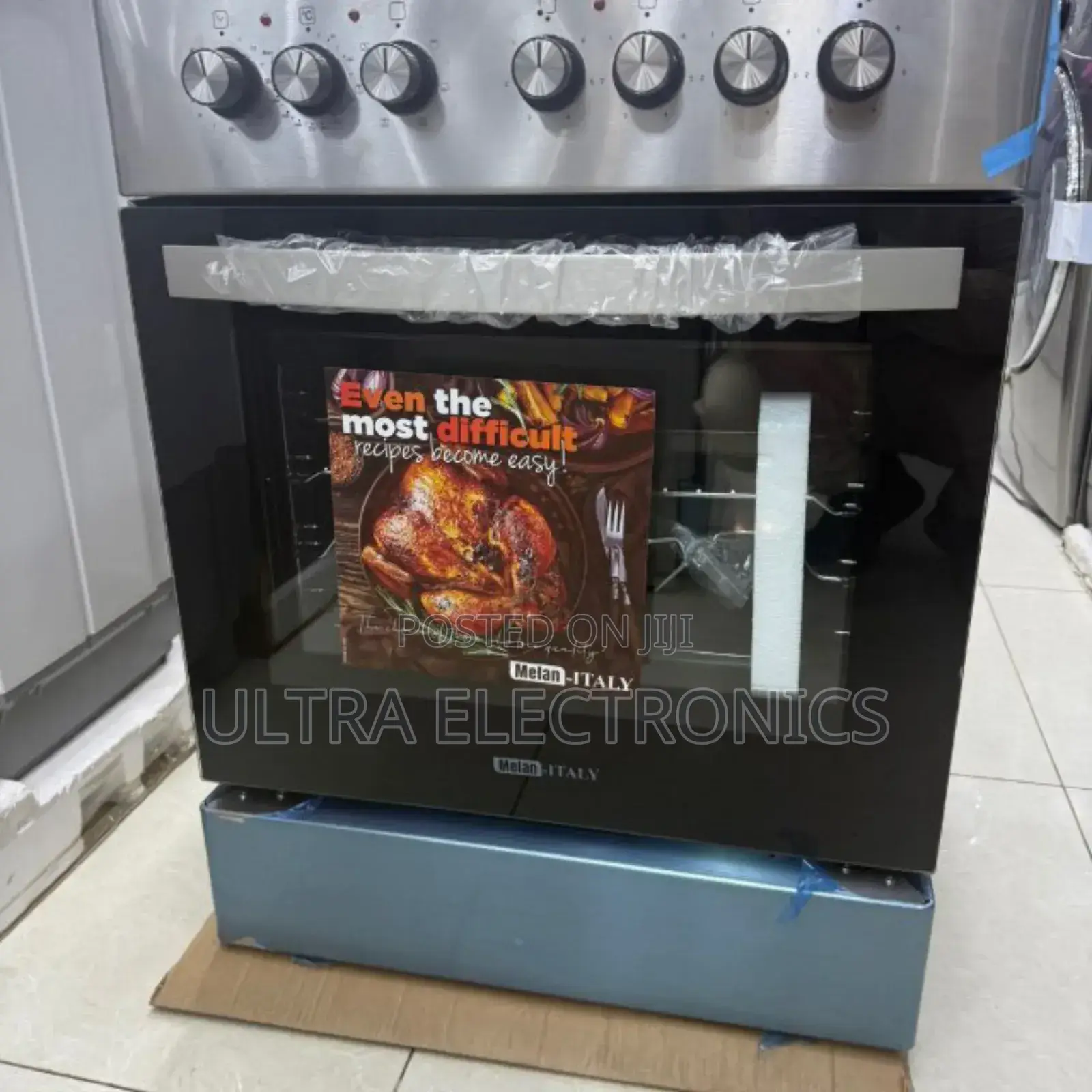 Metan-Italy Stainless Steel Built-in Rotisserie Oven.