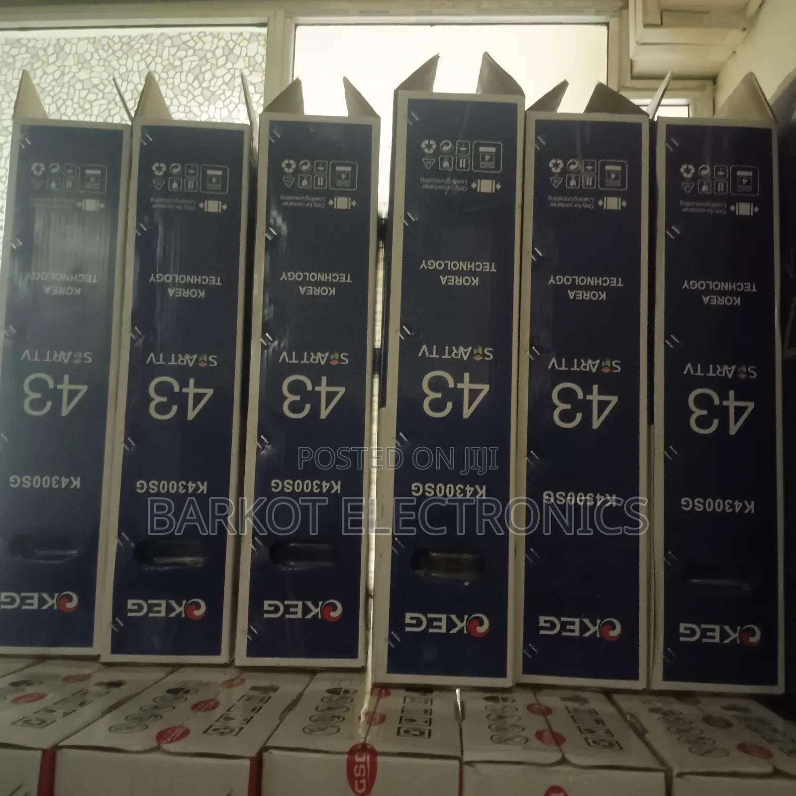 K E G Smart Tv 43 Inch Andraid New Doubel Gelass 2025 Quality Model