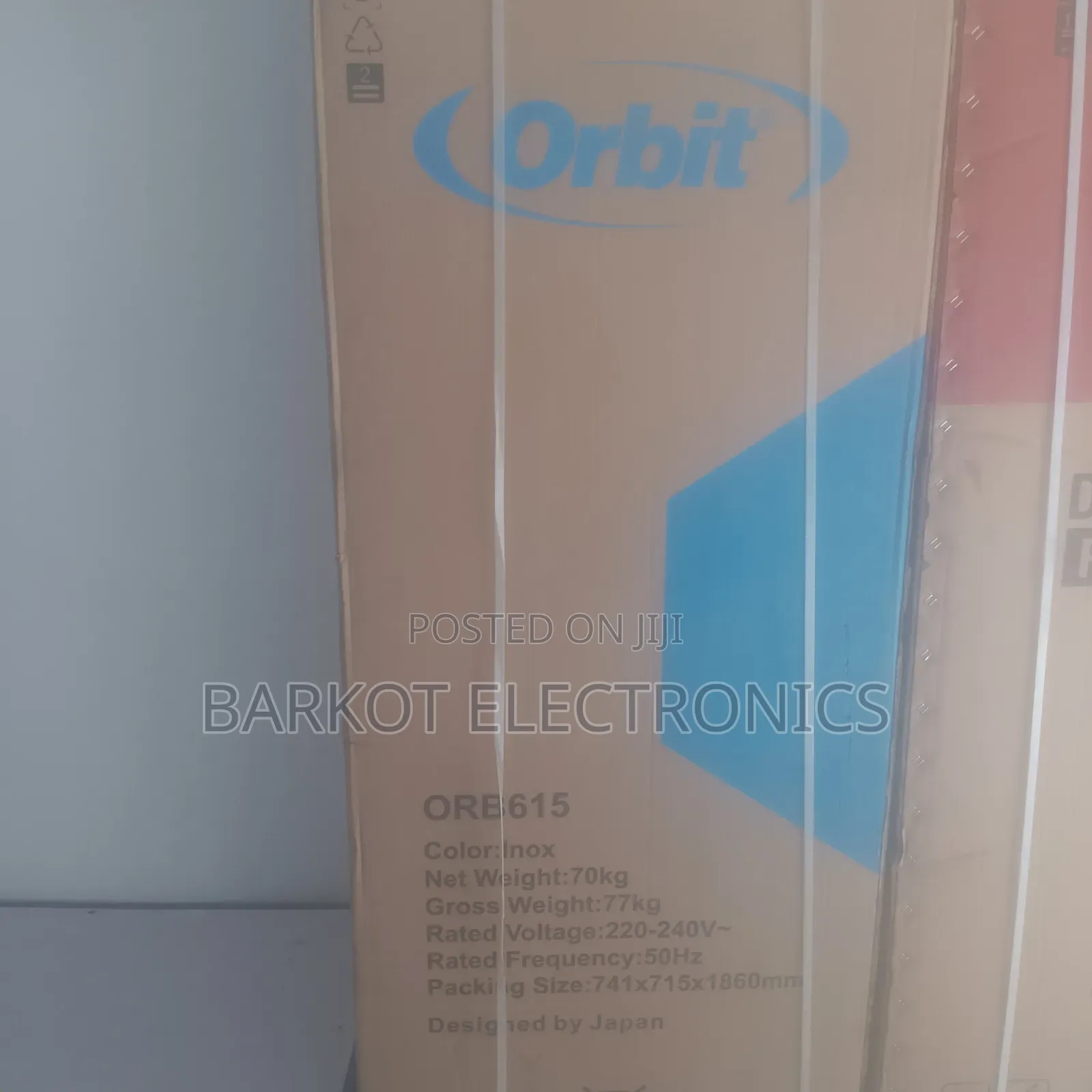 Orbit Refrigerator Model Ore 615 L Quality Fan Sistem