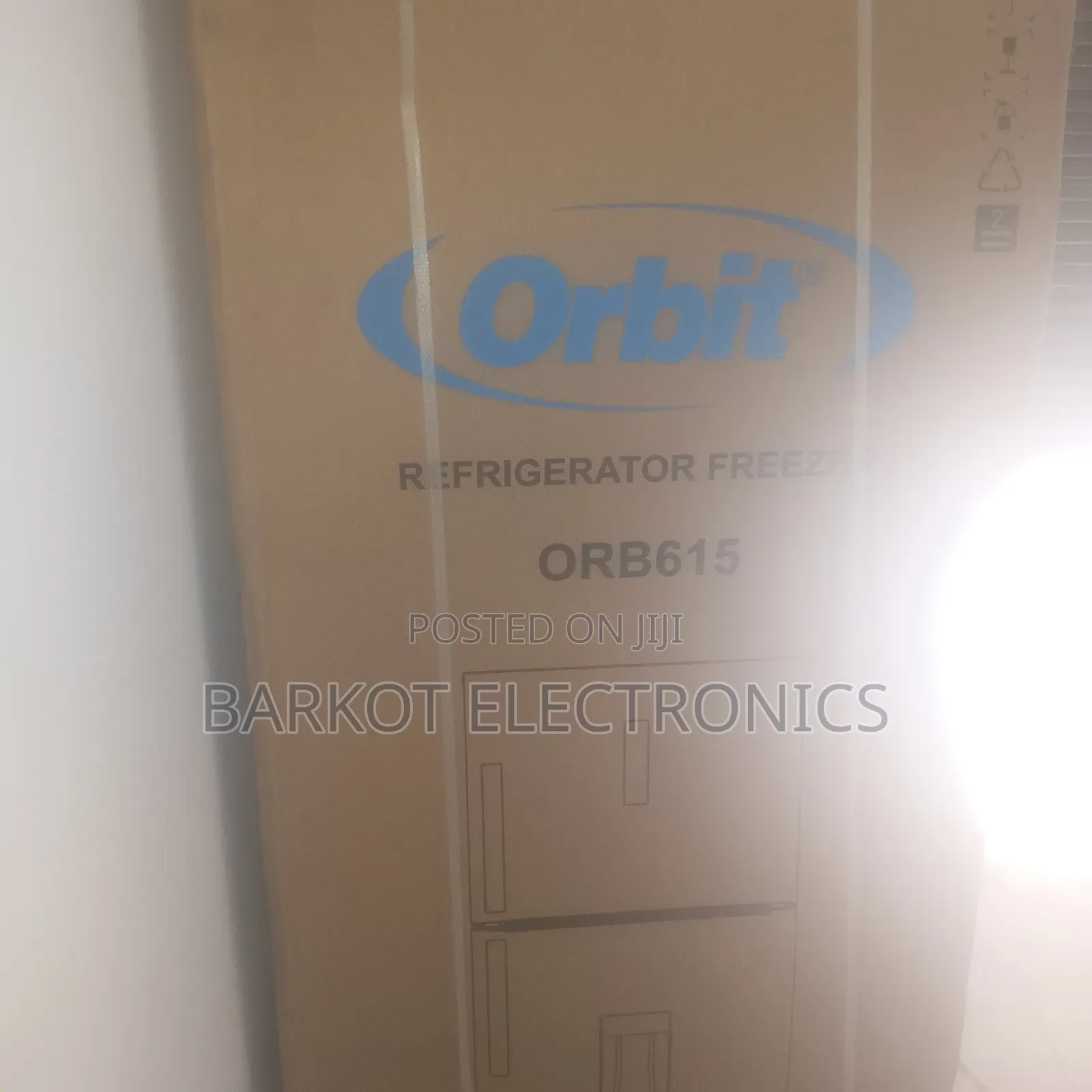 Orbit Refrigerator Model Ore 615 L Quality Fan Sistem