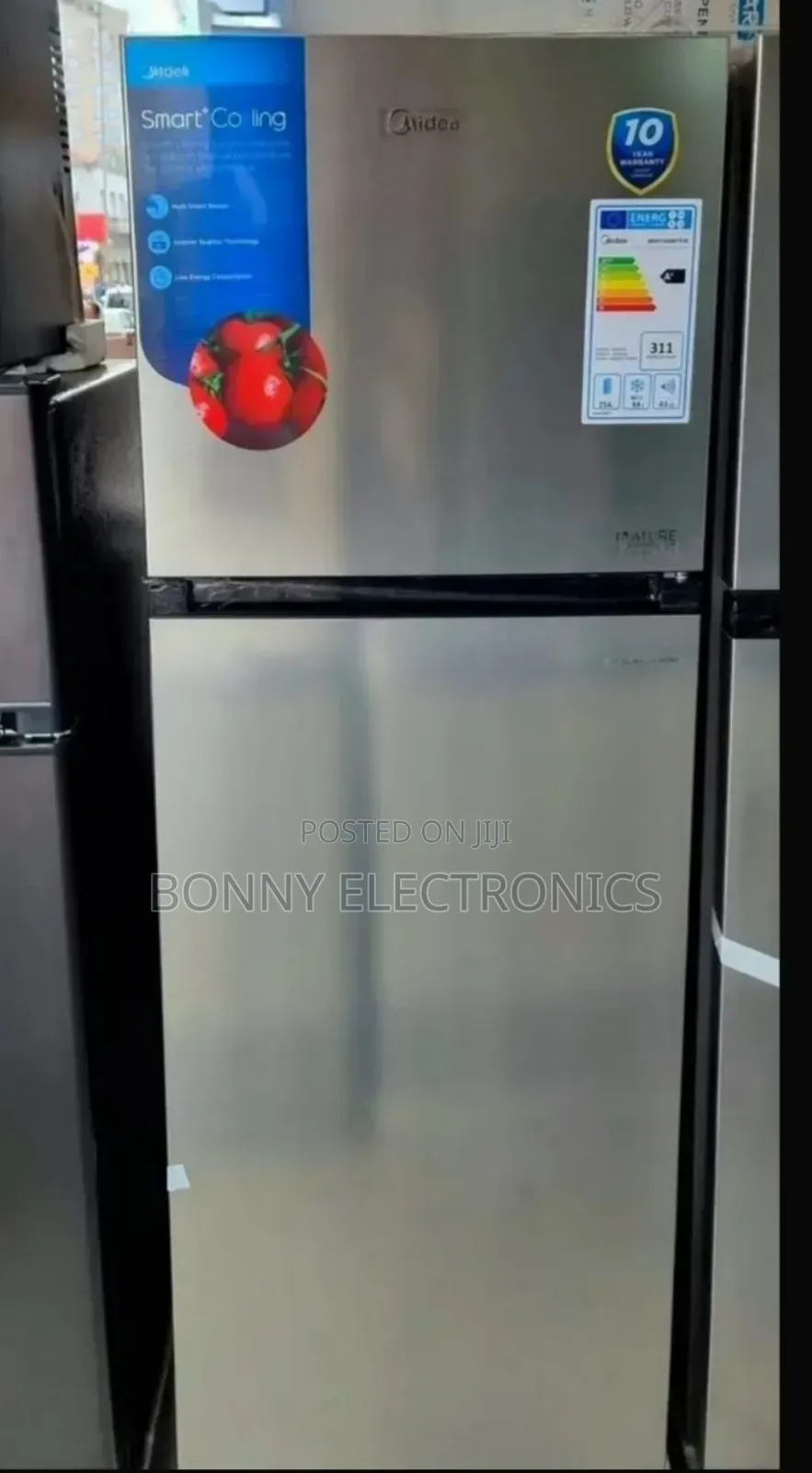Midea Fan System Refrigerator Model-489 Net 338l