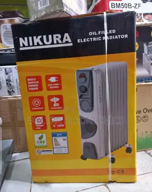 Nikura Oil-Filled Electric Radiator (Model Bm50b-Zf), Designed For