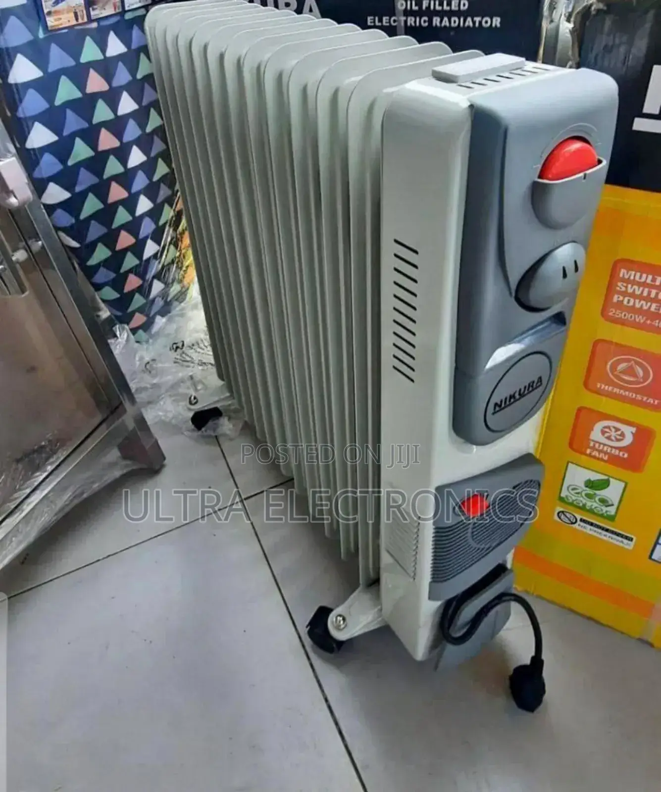 Nikura Oil Filled Electric Radiator, a Device Designed for Room