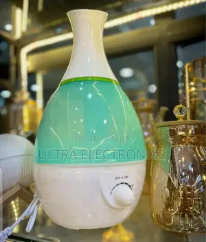 Air Humidifier That Features Low Noise Operation and Colorful Led