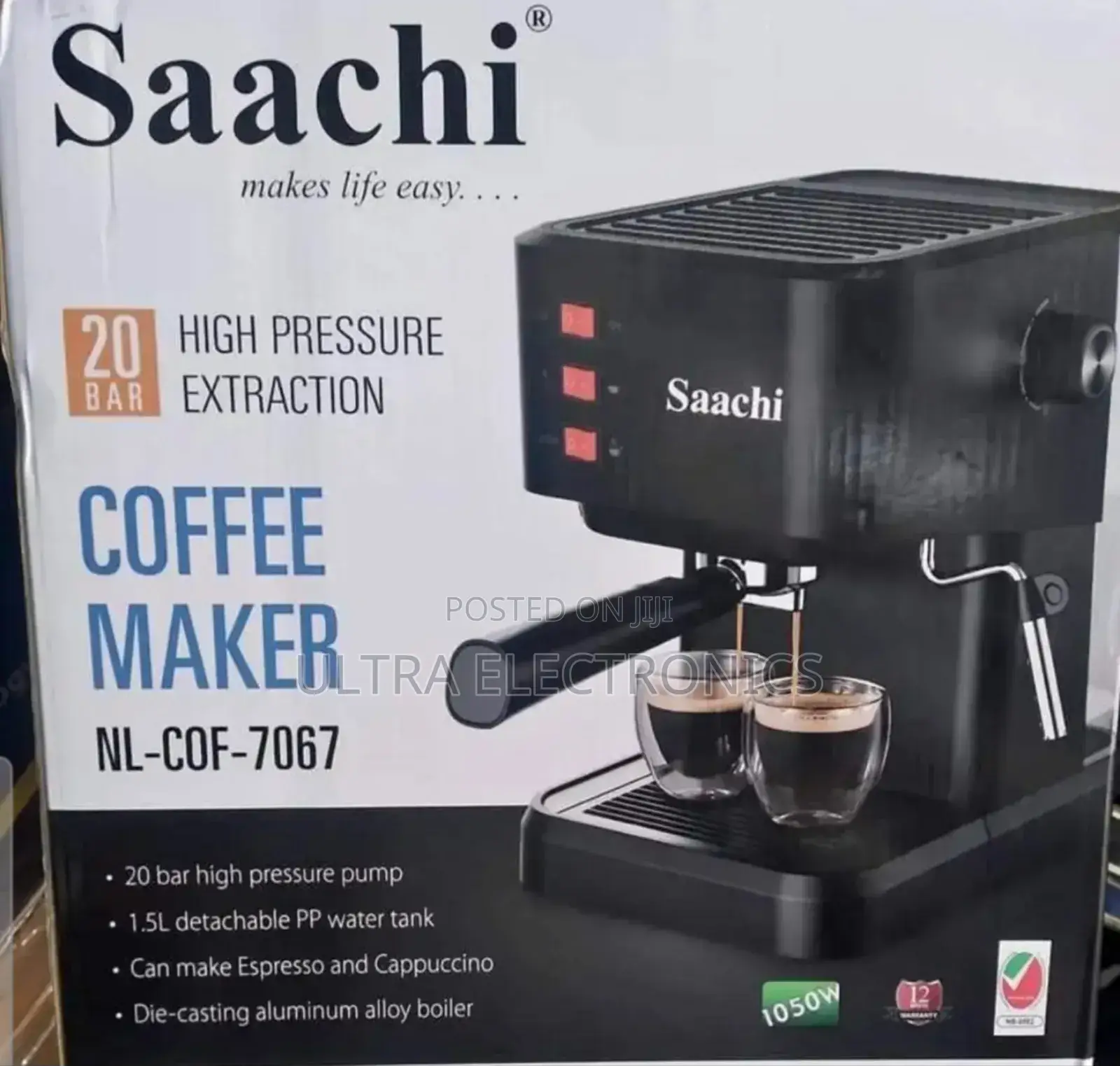 Saachi Coffee Maker (Model Nl-Cof-7067), Which Is Designed to Make